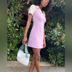 Find Me Now Terry Tennis Dress Lavender size Large